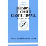 Décisions du Conseil constitutionnel