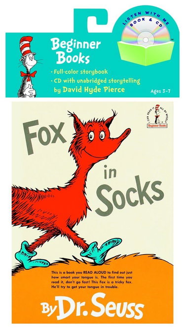 Couverture de Fox in Socks Book & CD par Dr Seuss