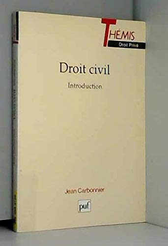 Droit civil : Introduction