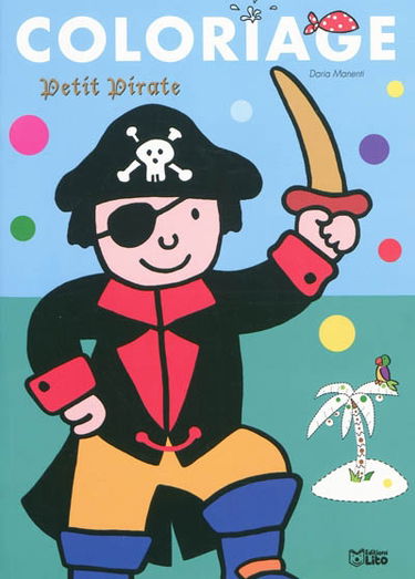 Coloriage, petit pirate