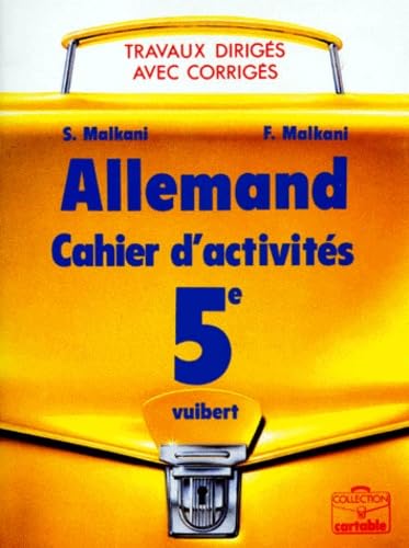 Allemand 5e : cahier d'activités avec corrigés