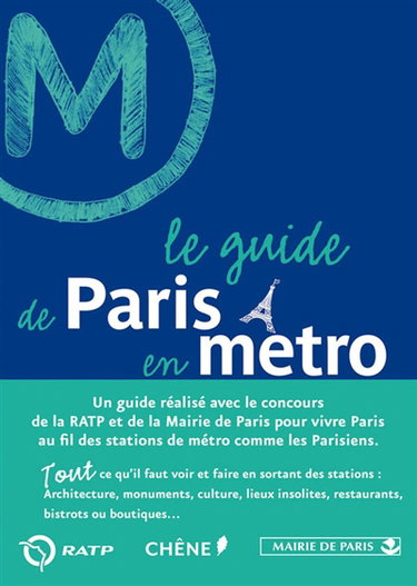 Couverture de Le guide de Paris en métro