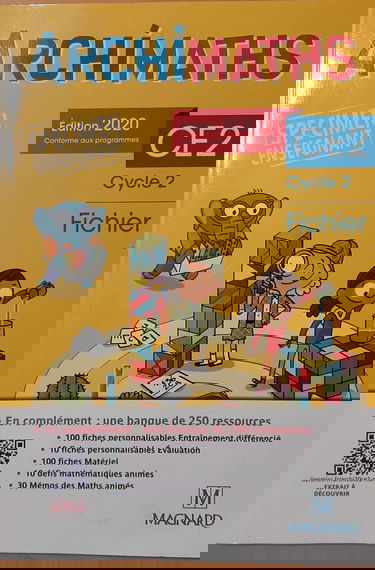 Archimaths CE2 2020 - Fichier de l'élève + mémo de maths - Spécimen