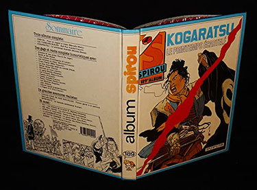 Couverture de Spirou reliure d'album n°183.