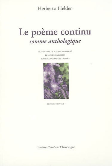 Le poème continu : somme anthologique