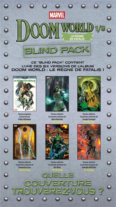 Couverture de Doom world : le règne de Fatalis. Vol. 1