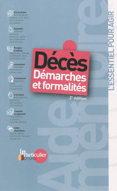 Décès : démarches et formalités