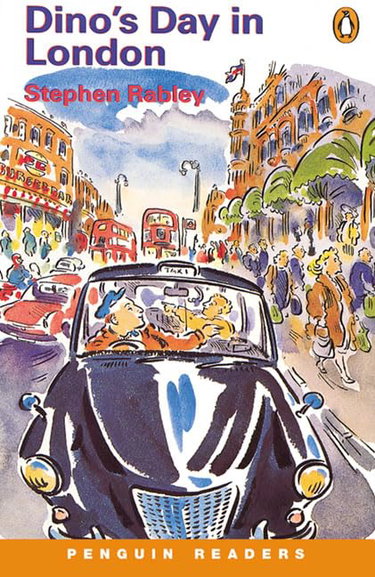 Couverture de Dino's Day in London New Edition par Stephen Rabley