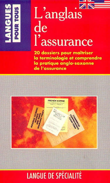 L'anglais de l'assurance