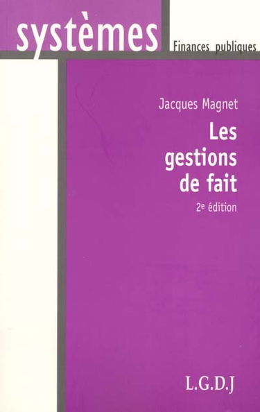 Les gestions de fait