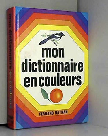 Couverture de Mon dictionnaire en couleurs