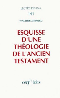 Esquisse d'une théologie de l'Ancien Testament