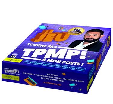 Couverture de Le jeu TPMP ! Touche pas à mon poste ! : c'est la grande régalade avec Baba et sa bande !