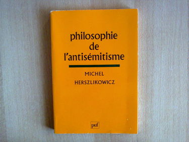 Philosophie de l'antisémitisme