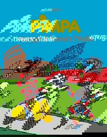 Pimpa voyage à travers l'Italie. Ediz. a colori