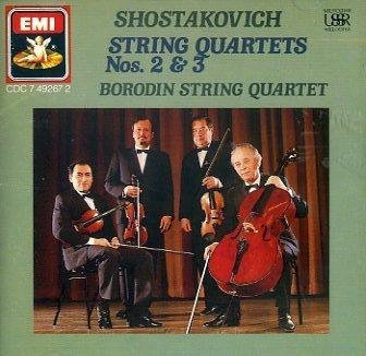 Couverture de Chostakovitch : Quatuors 2 & 3