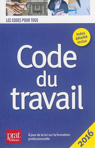 Code du travail 2016