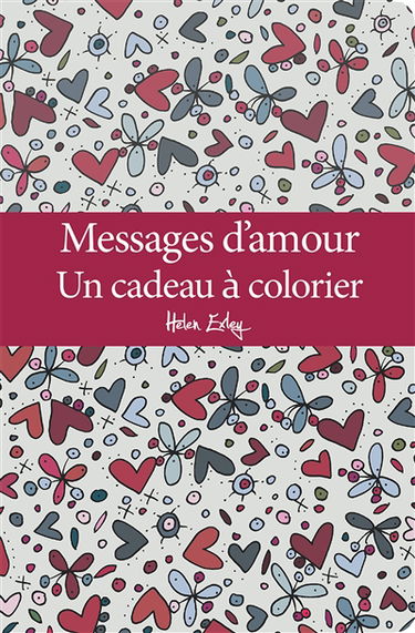 Messages d'amour : un cadeau à colorier