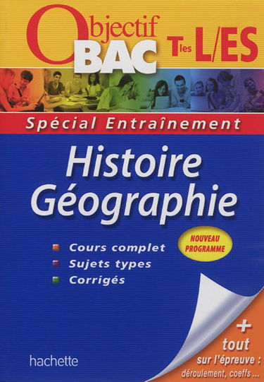 Histoire géographie terminales L-ES