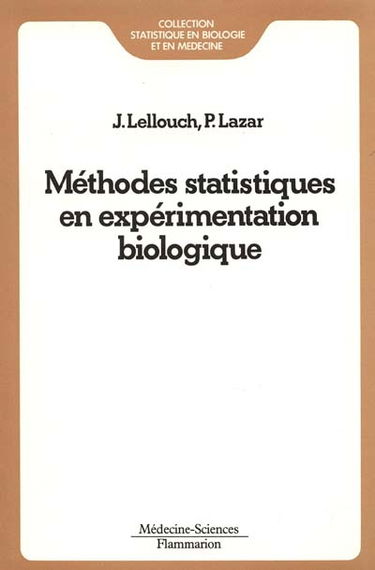 Méthodes statistiques en expérimentation biologique