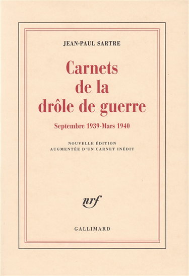 Carnets de la drôle de guerre : novembre 1939-mars 1940