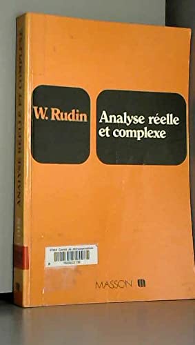 Analyse réelle et complexe