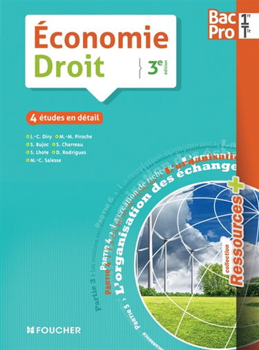 Economie, droit 1re-terminale bac pro
