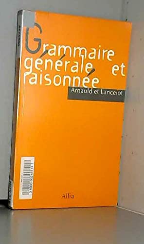 Grammaire générale et raisonnée de Port-Royal