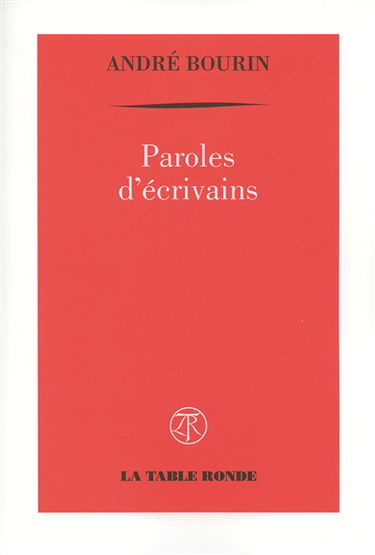 Paroles d'écrivains