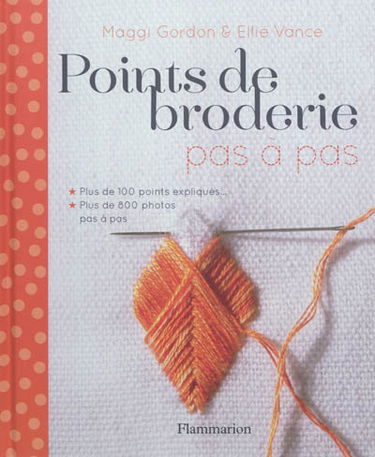 Points de broderie pas à pas