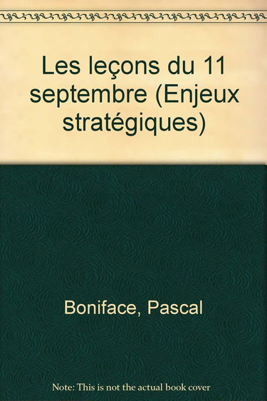 Les Lecons Du 11 Septembre