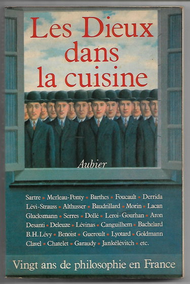 Couverture de Les Dieux dans la cuisine : vingt ans de philosophie en France par COLLECTIFS FLAMMARION