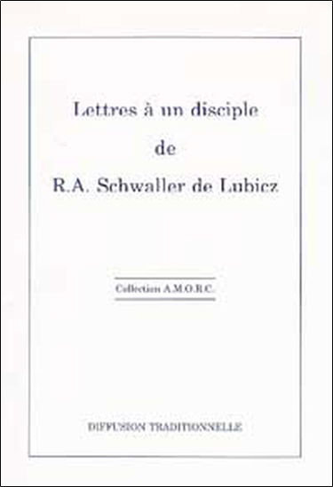 Lettres à un disciple