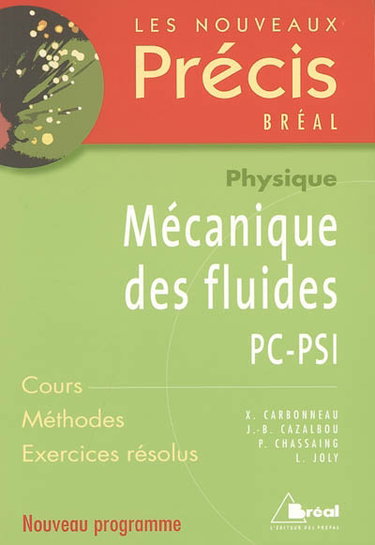 Couverture de Mécanique des fluides PC-PSI