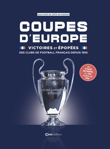 Coupes d'Europe : victoires et épopées des clubs de football français depuis 1955