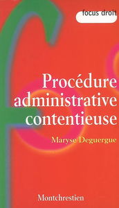 Procédure administrative contentieuse