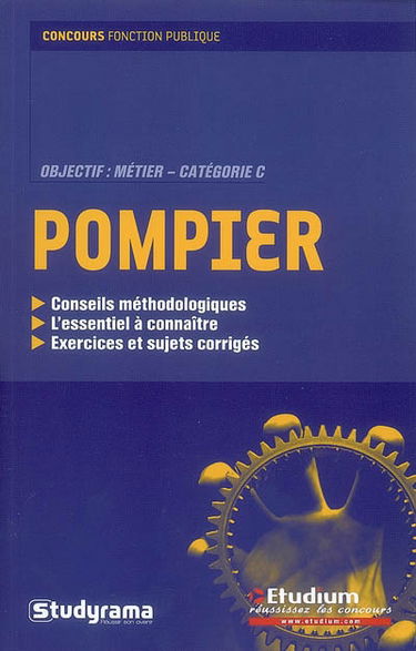 Pompier : objectif métier, catégorie C