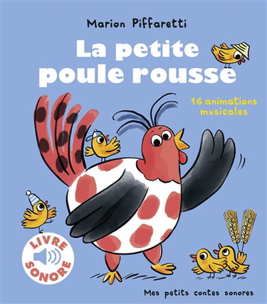 Couverture de La petite poule rousse : 16 animations musicales