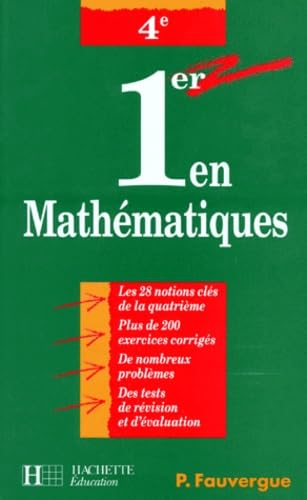 1er en mathématiques, 4e