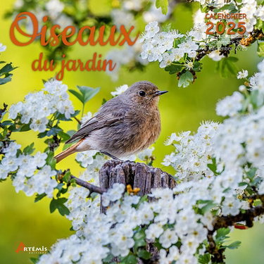 Couverture de Oiseaux du jardin : calendrier 2025 : de septembre 2024 à décembre 2025 par Collectif