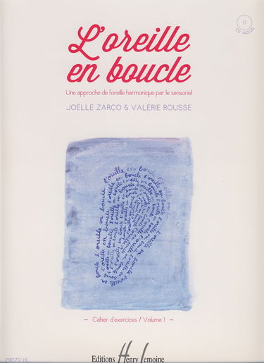 L'oreille en boucle + cd --- formation musicale