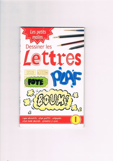 Couverture de Dessiner les lettres