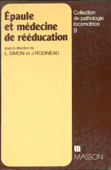 Couverture de Epaule et médecine de rééducation