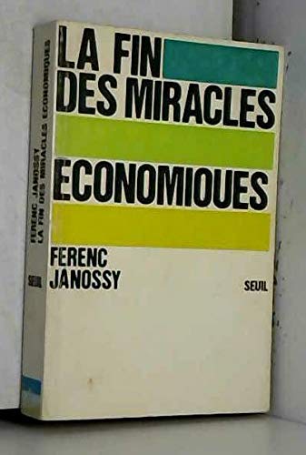 La Fin des miracles économiques