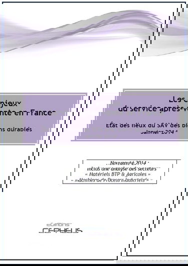 Les Enjeux du SAV en France 2014