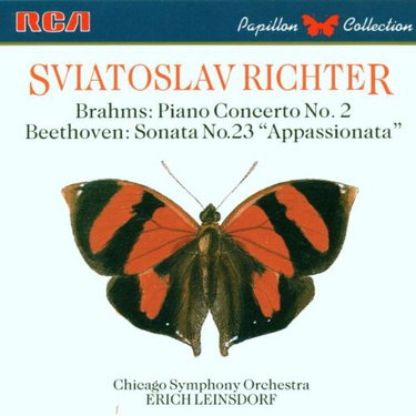 Couverture de Brahms - Concerto pour piano n°2 / Beethoven - Sonate n°23 "Appassionata"