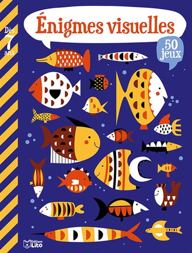 Couverture de Enigmes visuelles ! : 50 jeux