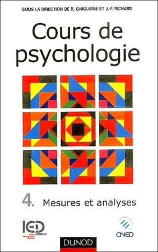 Cours de psychologie, tome 4, Mesures et analyses
