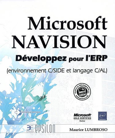 Couverture de Microsoft Navision : développez pour l'ERP (environnement C-SIDE et lange C-AL)