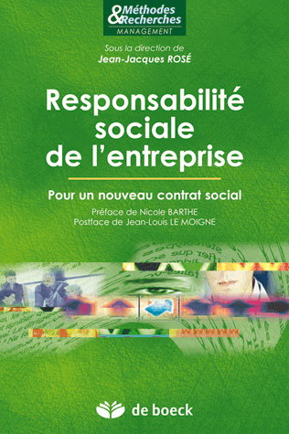 Responsabilité sociale de l'entreprise : pour un nouveau contrat social